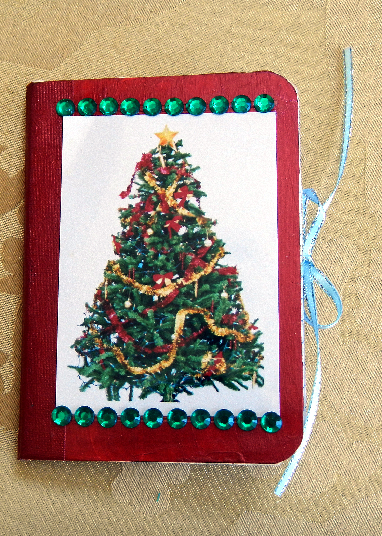 journal Christmas tree